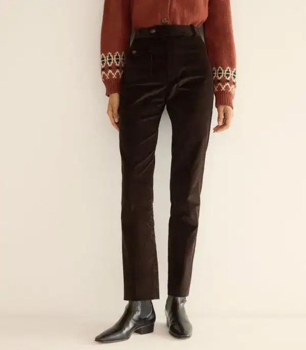 Doen Hartifield Corduroy Pants High Rise Trouser Size 2 NWT